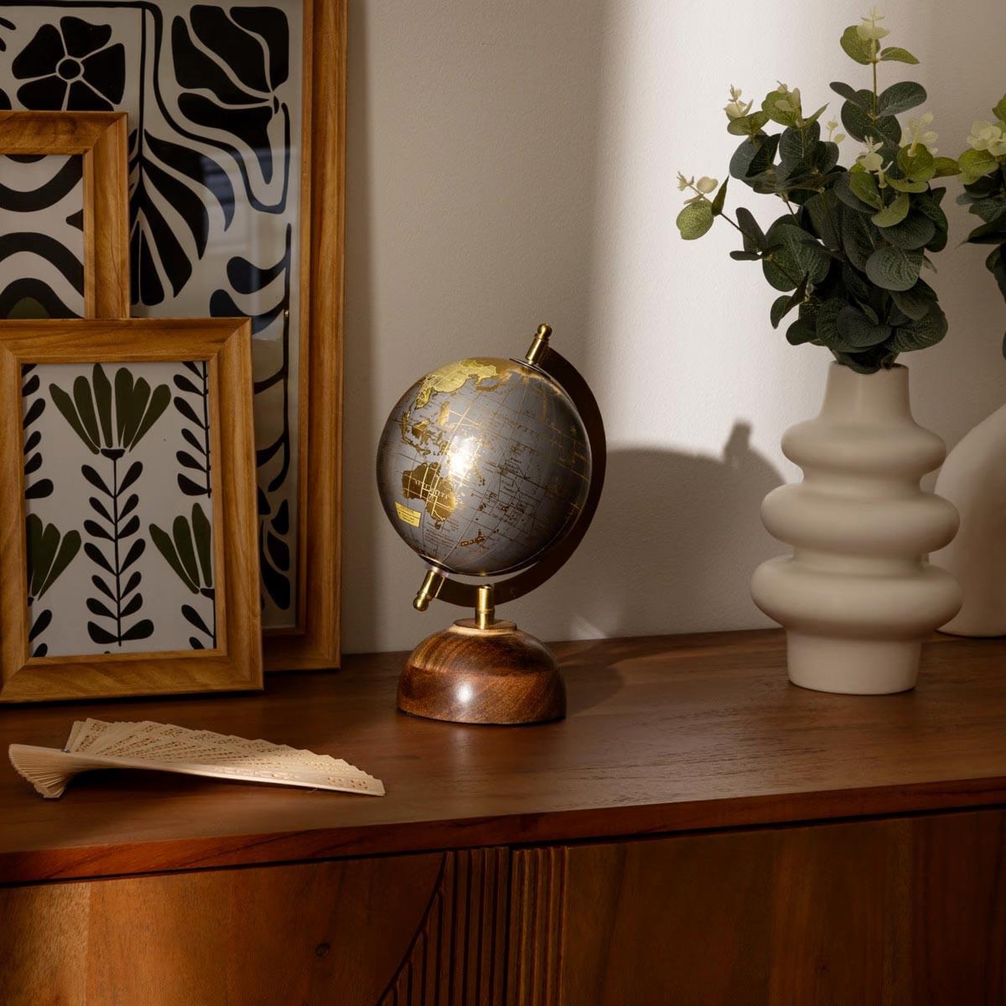 Voir la diapositive 3 : ATMOSPHERA Globe Terrestre Déco  Afonso  22cm Multicolore