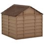 Voir la diapositive 4 : VIDAXL Niche pour chiens Marron 71x71,5x68 cm PP