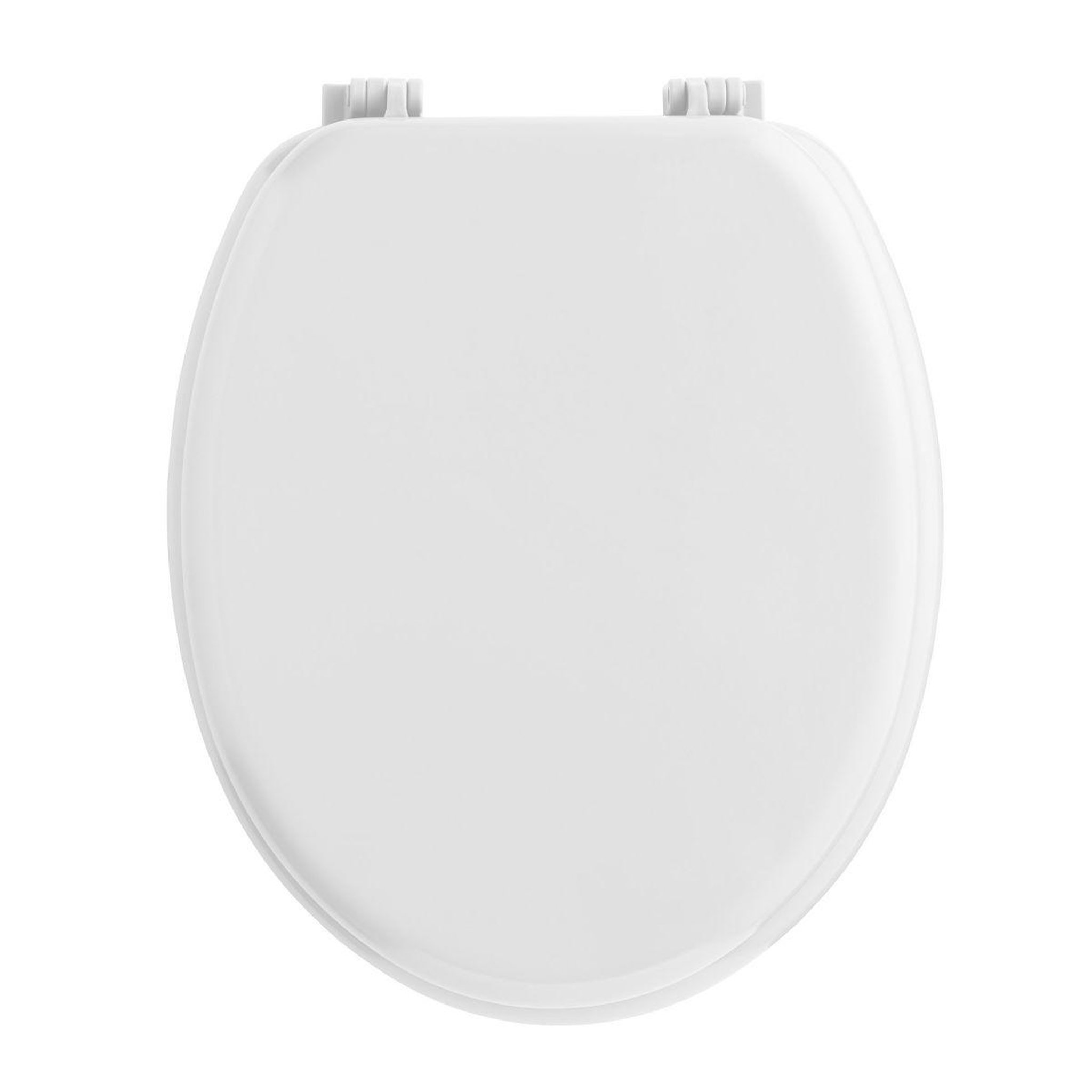 Douceur d'Intérieur Abattant wc uni  vitamine  45cm blanc