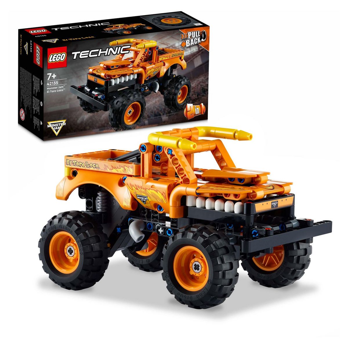 LEGO Technic 42135 Monster Jam El Toro Loco Voiture Jouet pour Enfants dès 7 Ans