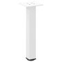 Voir la diapositive 4 : VIDAXL Pieds de table basse 4 pcs blanc 42-44 cm acier