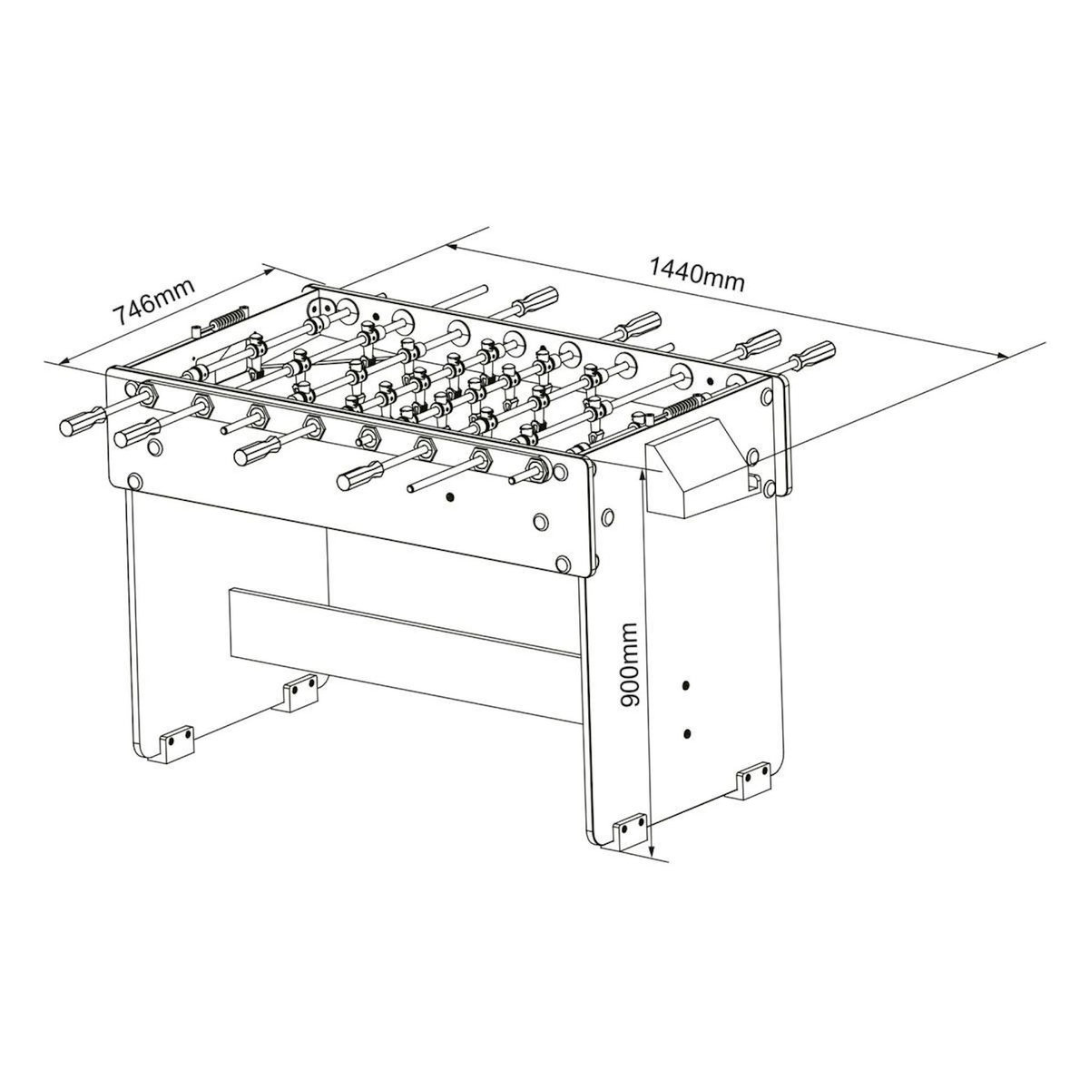 Cougar Babyfoot Prism - Pro Elite