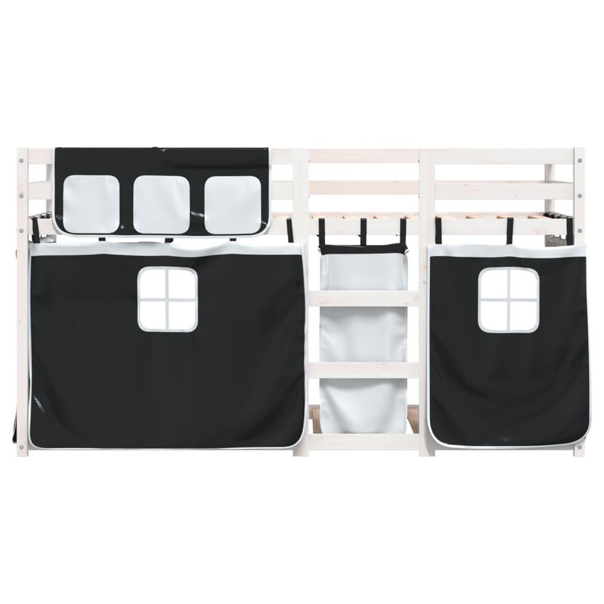 Voir la diapositive 5 : VIDAXL Lit superpose sans matelas 80x200 cm bois de pin massif