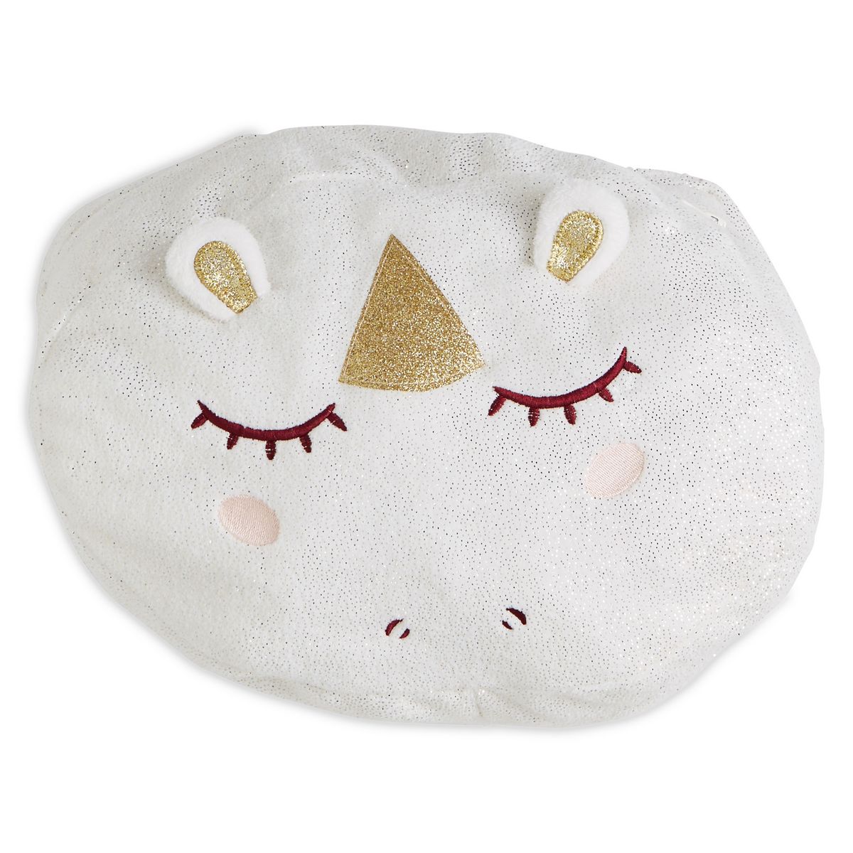 IN EXTENSO Ensemble pyjama peluche licorne + range pyjama fille