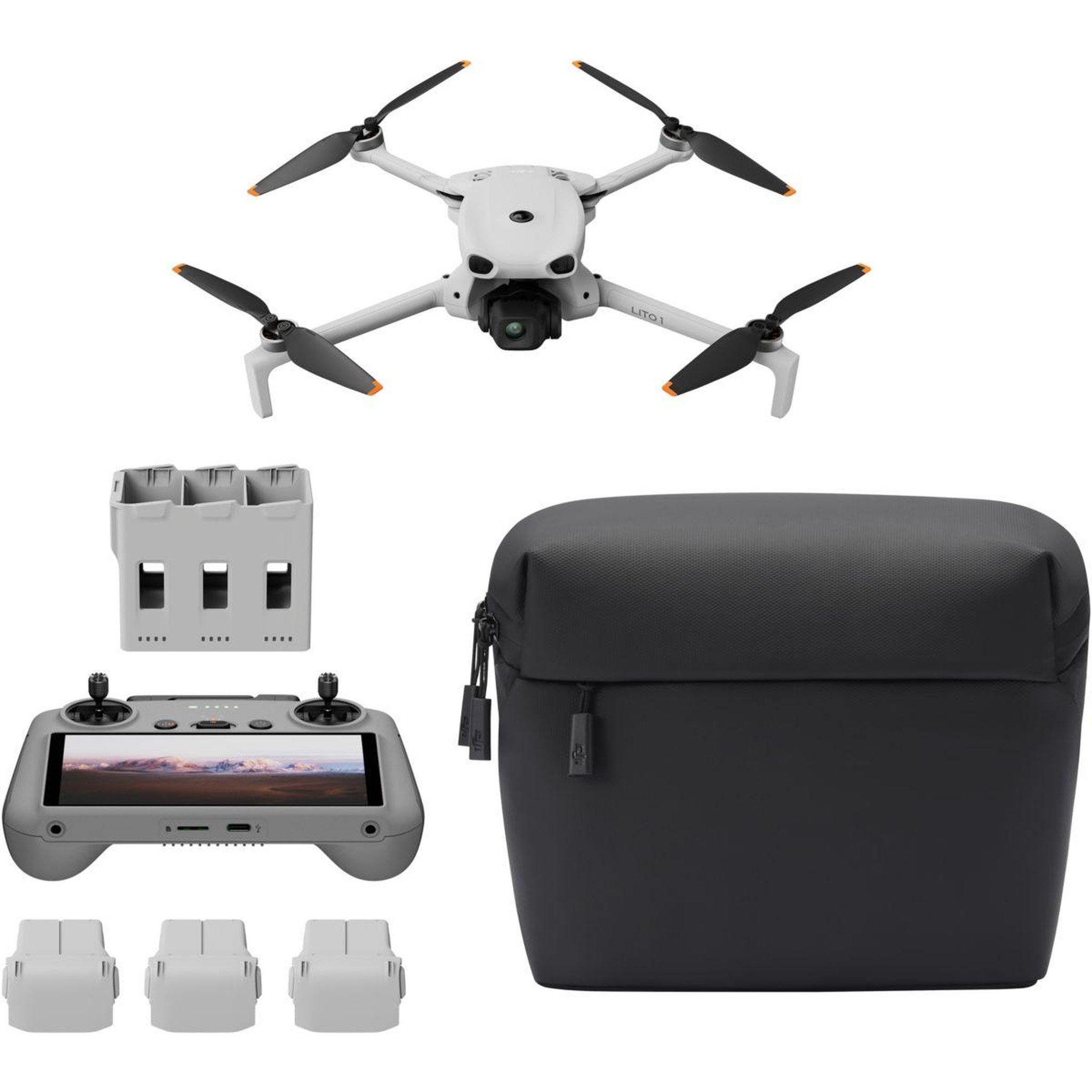 DJI Drone lito x1 fly more combo plus (rc-2)