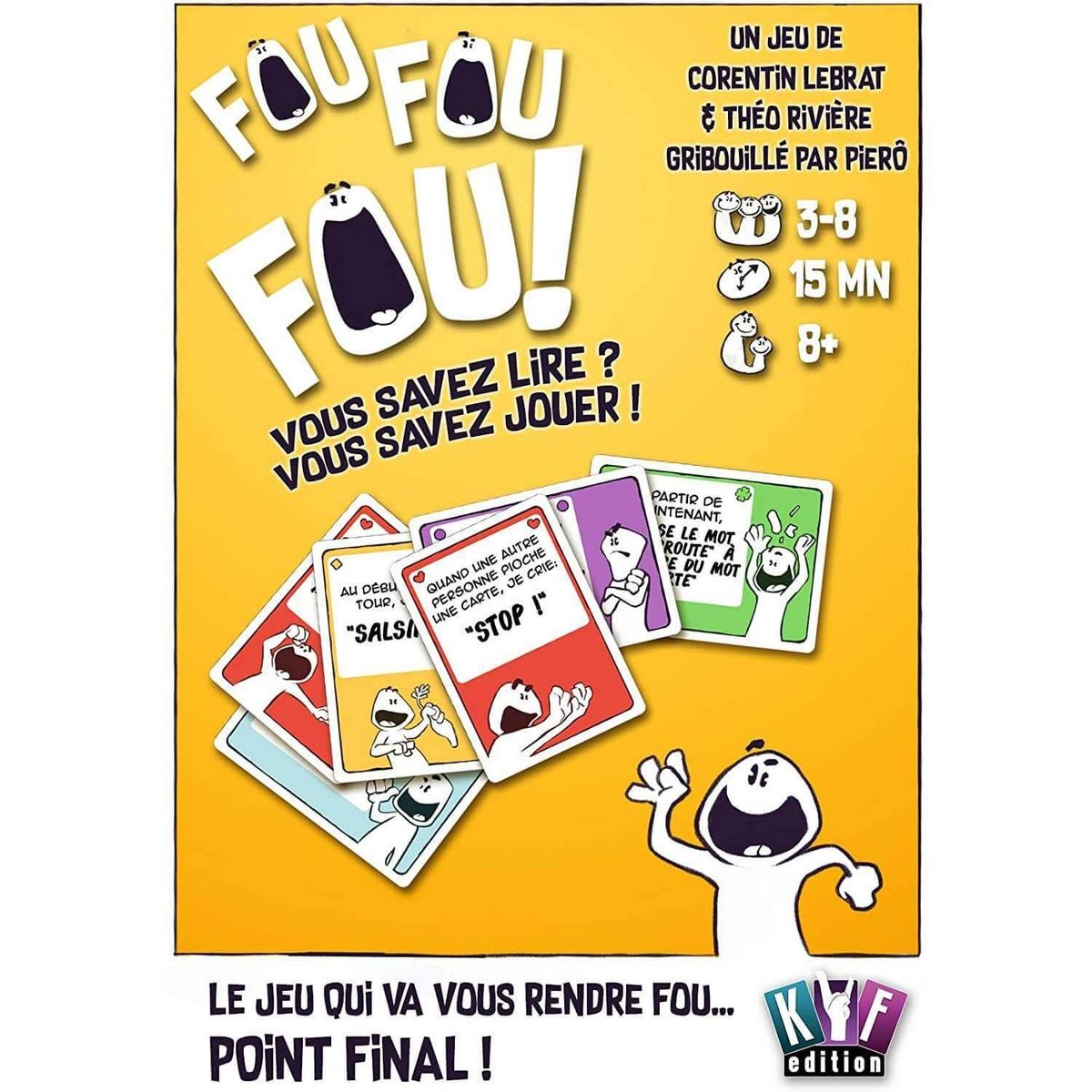 Asmodee Jeu de société : Fou Fou Fou