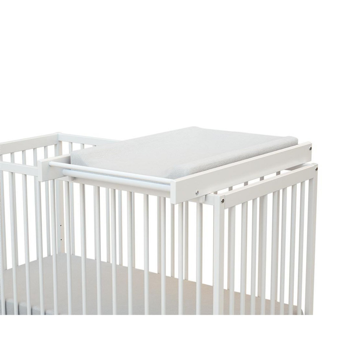 AT4 Grand plan à langer en bois amovible avec matelas ESSENTIEL