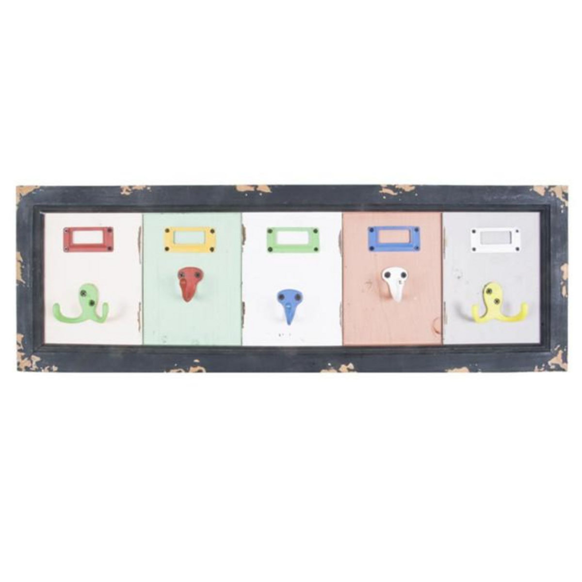 Paris Prix Patère Murale 5 Crochets  Optik  66cm Multicolore