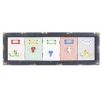 Paris Prix Patère Murale 5 Crochets  Optik  66cm Multicolore