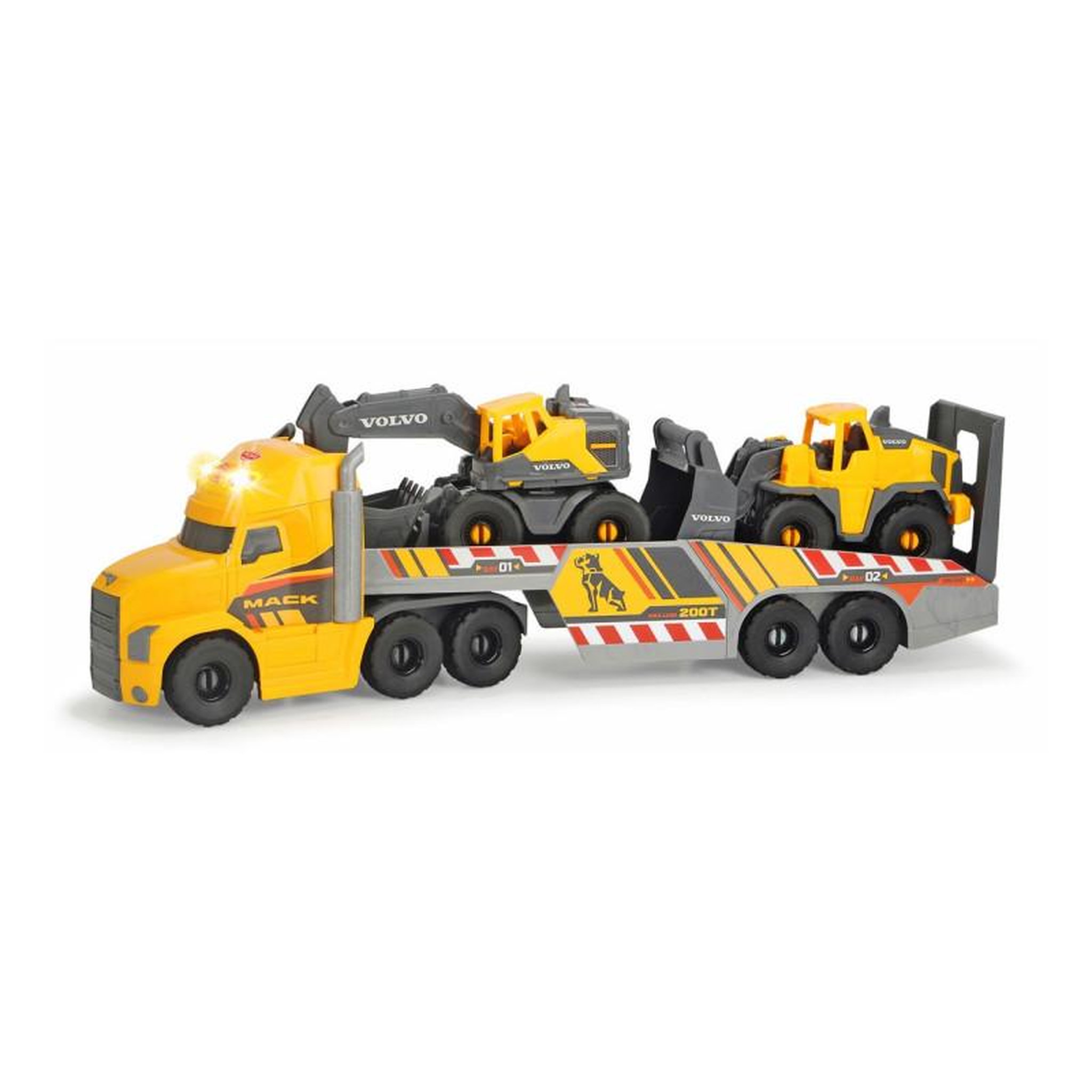 Dickie Dickie Mack/Volvo Transporter with Work Vehicles 203729012