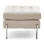 Voir la diapositive 4 : LISA DESIGN Isaure - pouf en velours