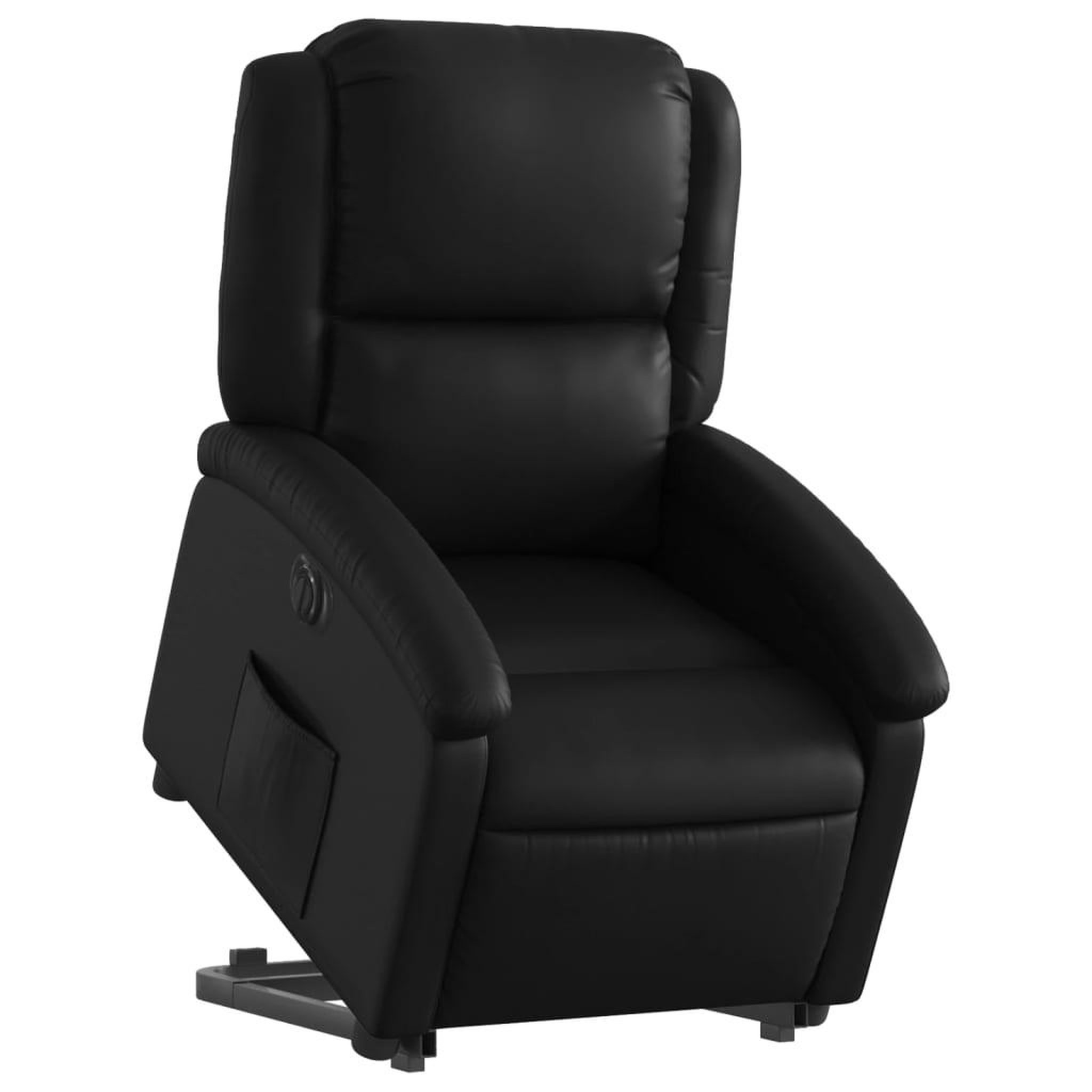 Voir la diapositive 3 : VIDAXL Fauteuil inclinable electrique noir similicuir