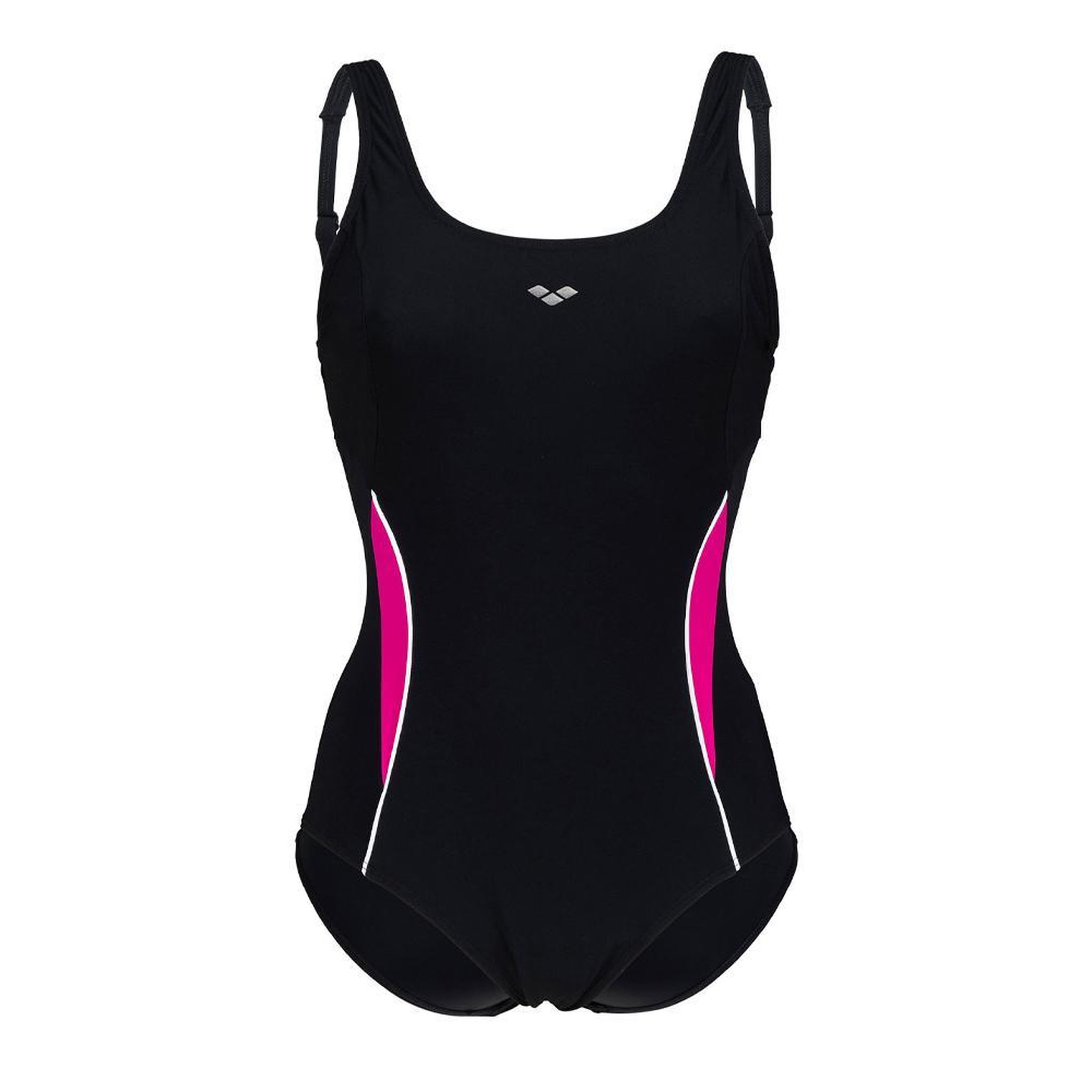 Voir la diapositive 1 : ARENA Maillot de bain noire/rose femme arena alissa