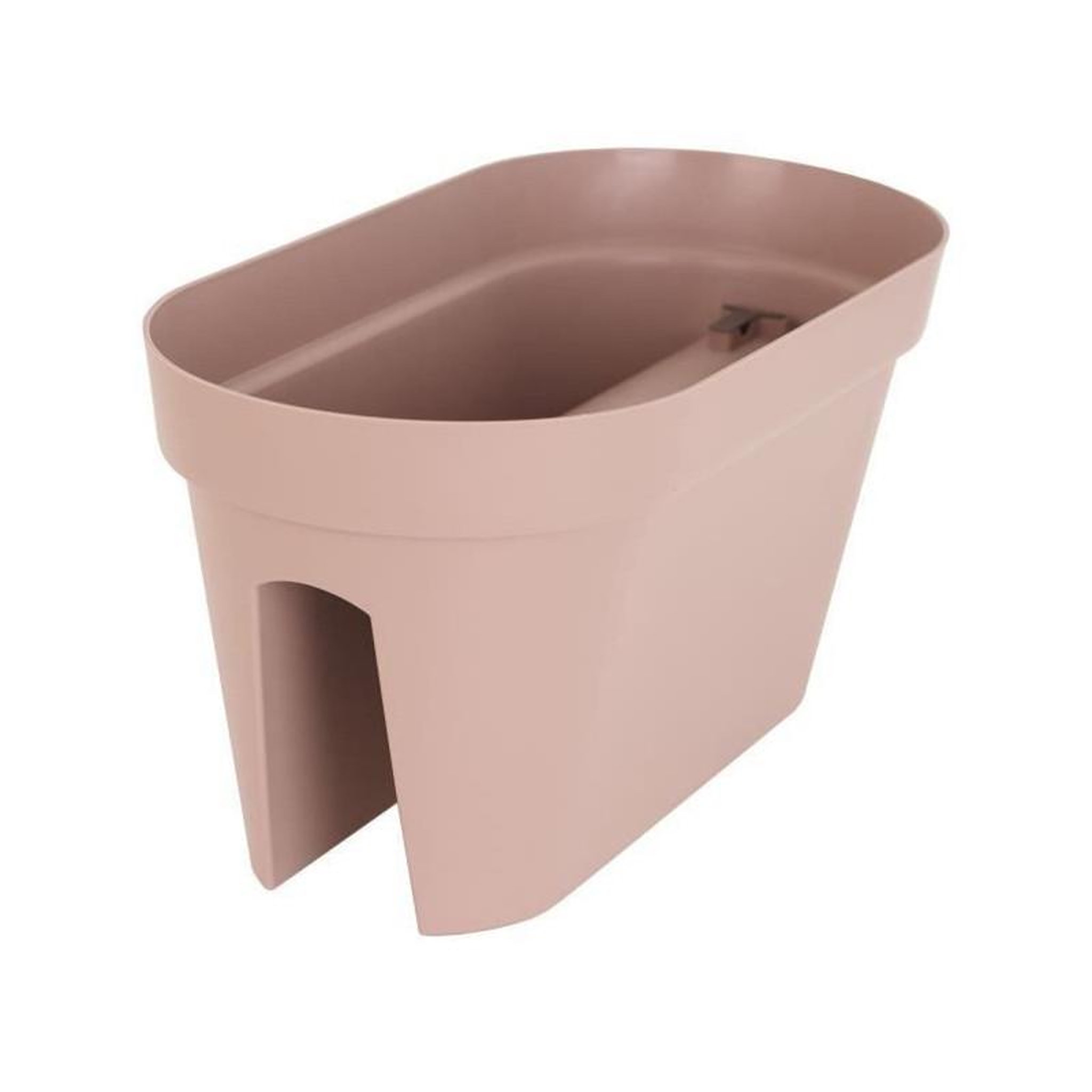 ARTEVASI ARTEVASI Jardiniere pour balcon Capri - 30 x 60 x H 30 cm - 26,8 L - Gris taupe