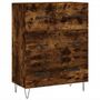 Voir la diapositive 2 : VIDAXL Buffet chene fume 69,5x34x90 cm bois d'ingenierie