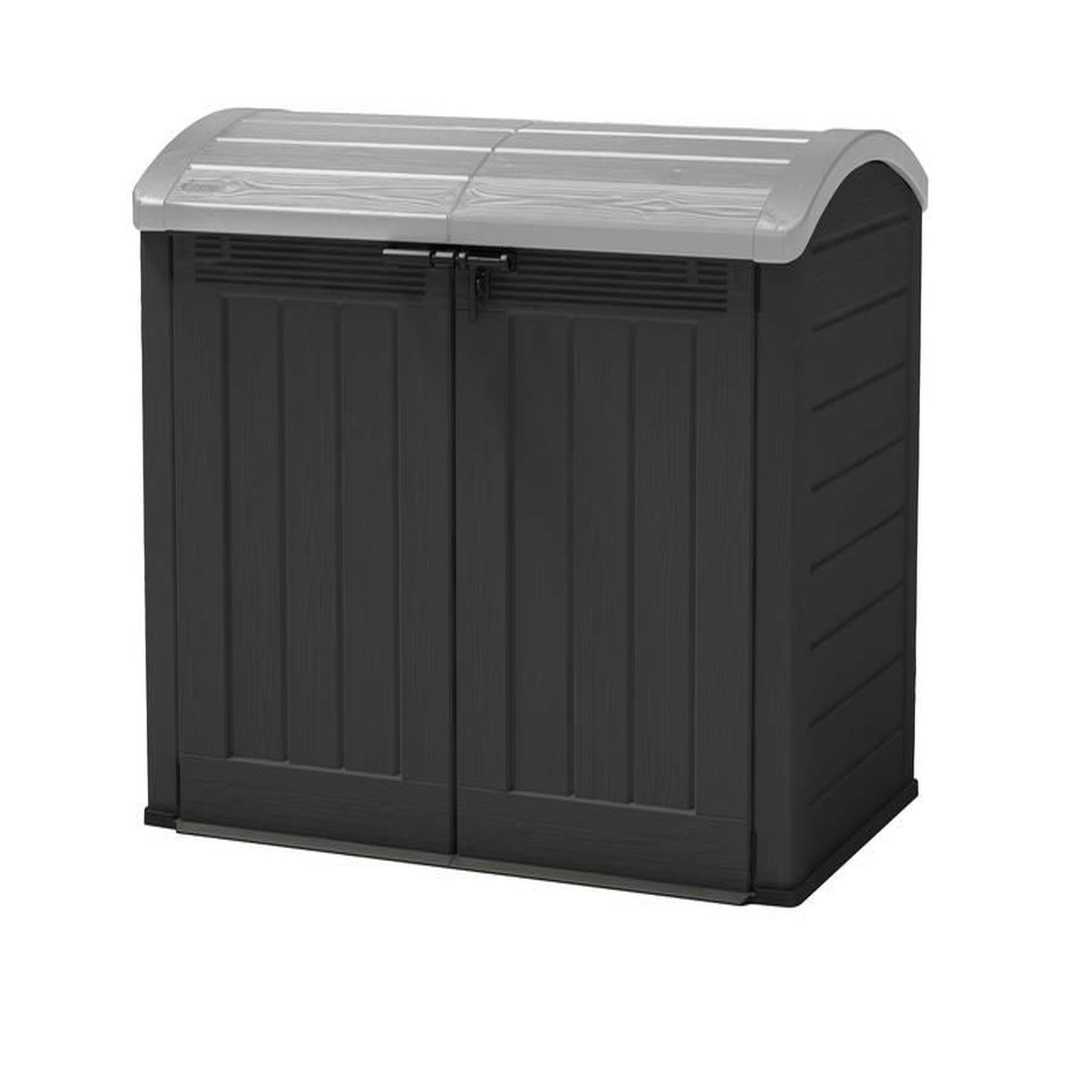 Chalet & jardin Grand coffre de jardin - 2000L - Noir - 177 x 113 x 134 cm