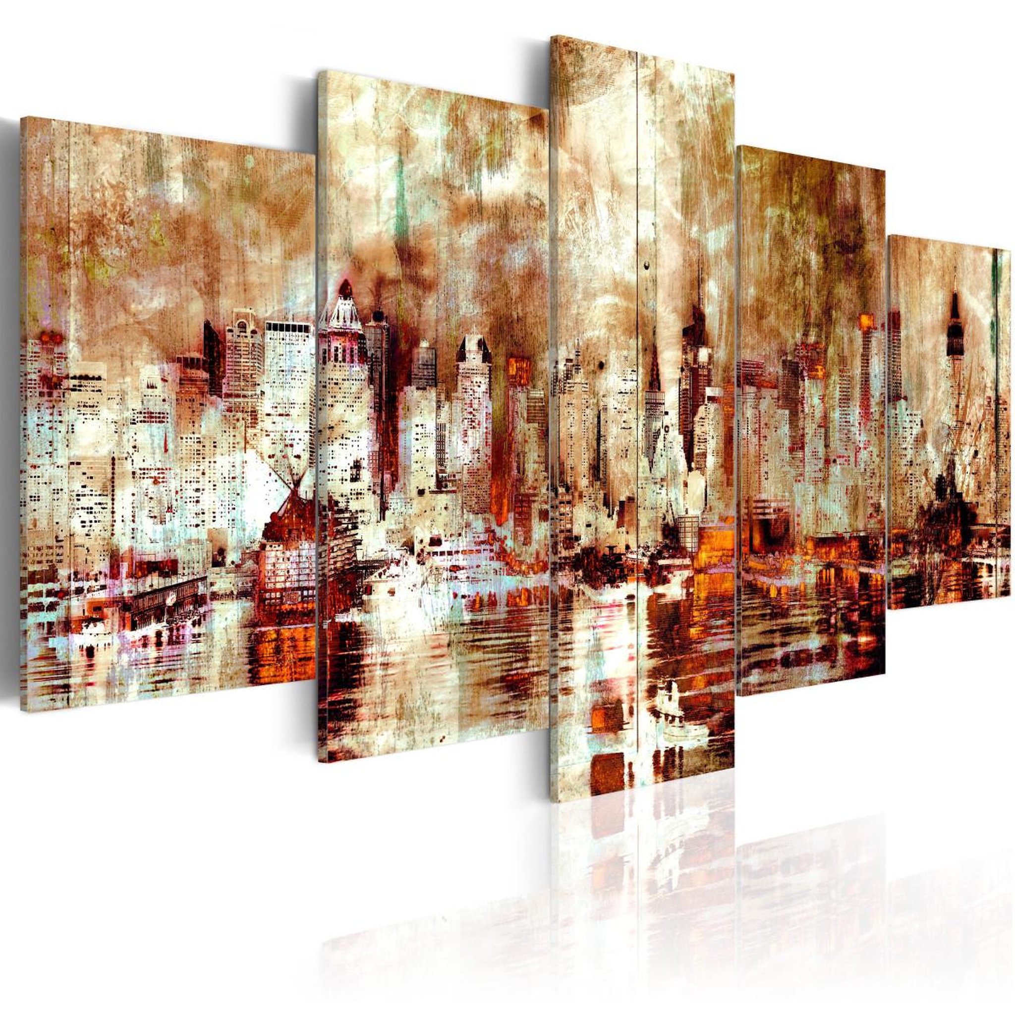 Paris Prix Tableau imprimé  ville des ombres. Coloris disponibles : Multicolore
