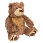 Atmosphera Kids Peluche Enfant Ours  Forêt  40cm Marron