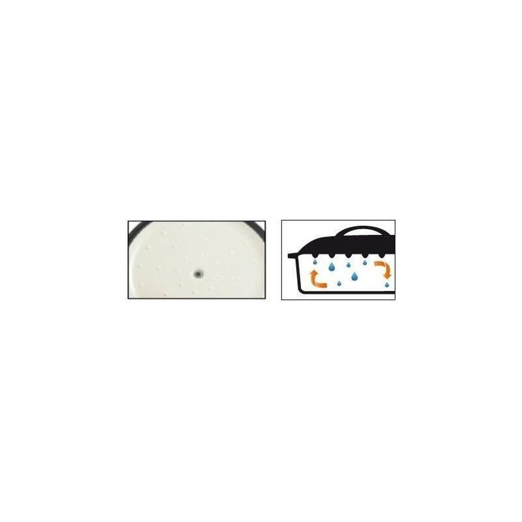 Voir la diapositive 2 : GSW Cocotte fonte massive - GSW - GREY SHADOW - 33 x 25 cm - Ovale - Induction - Gris