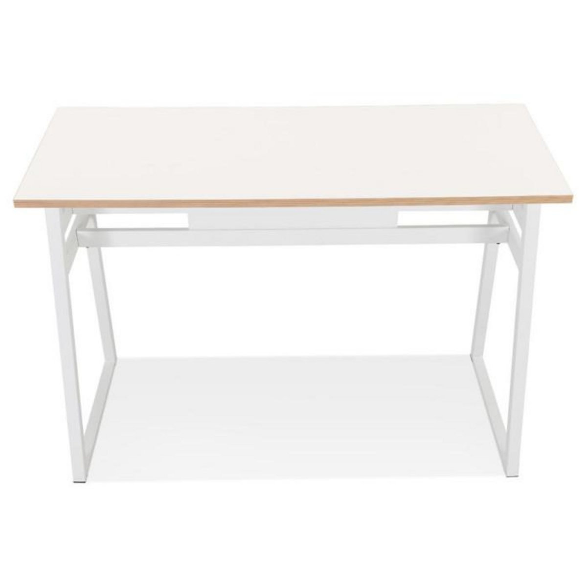 Paris Prix Table de Bar Design  Javier  150cm Blanc