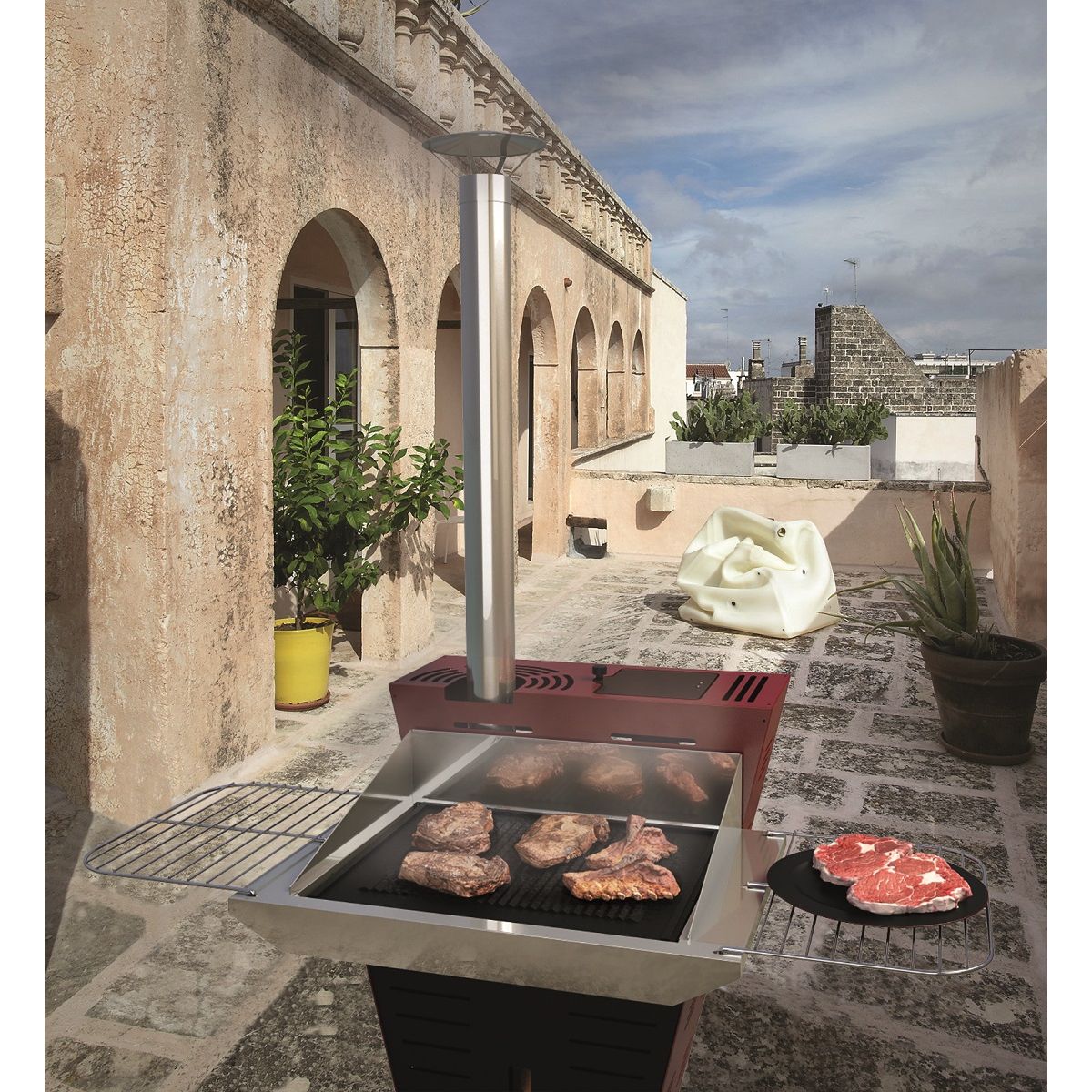 Plancha à pellet VULCANO EASY PLUS