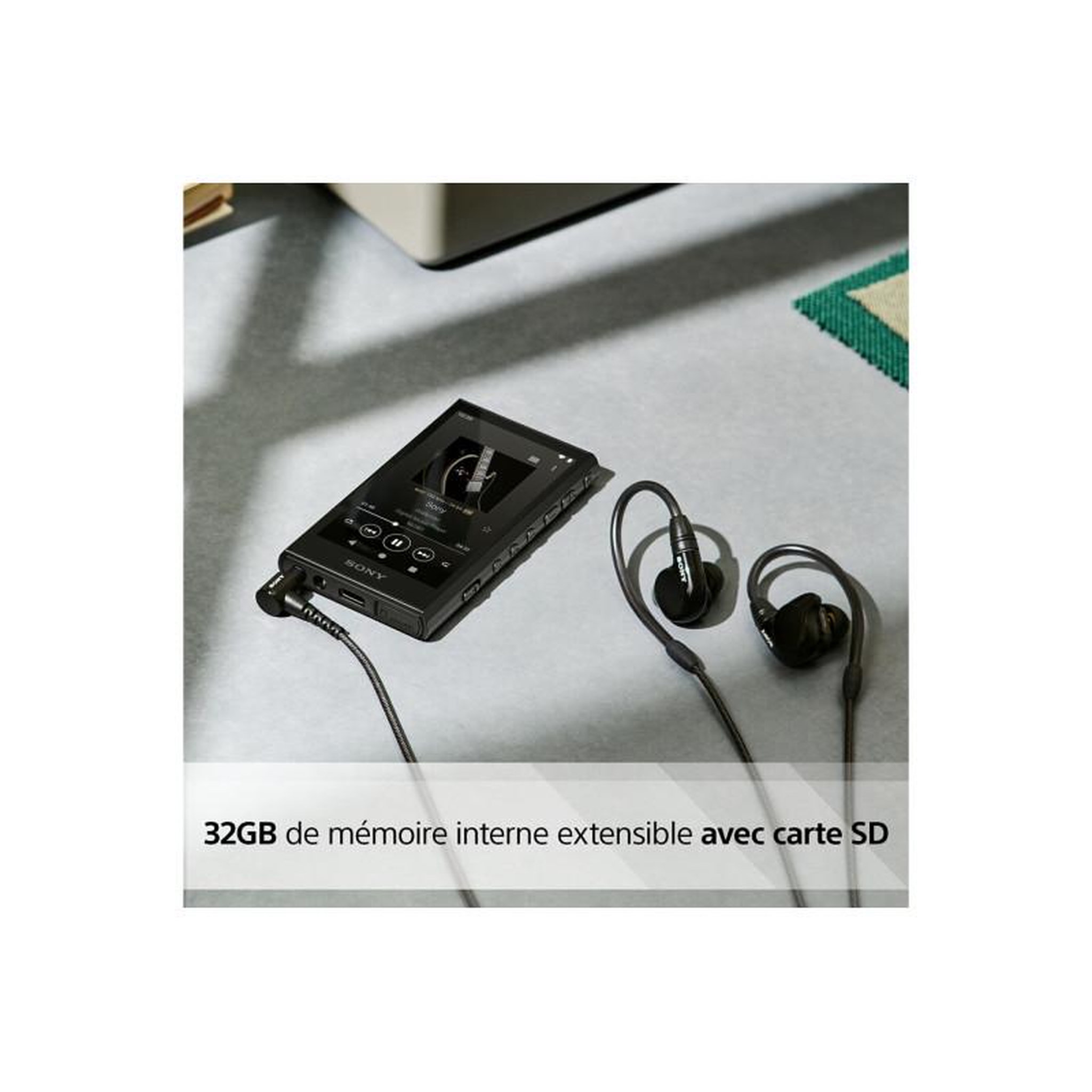 Voir la diapositive 6 : SONY Lecteur MP3 NW-A306 Noir - 32GB