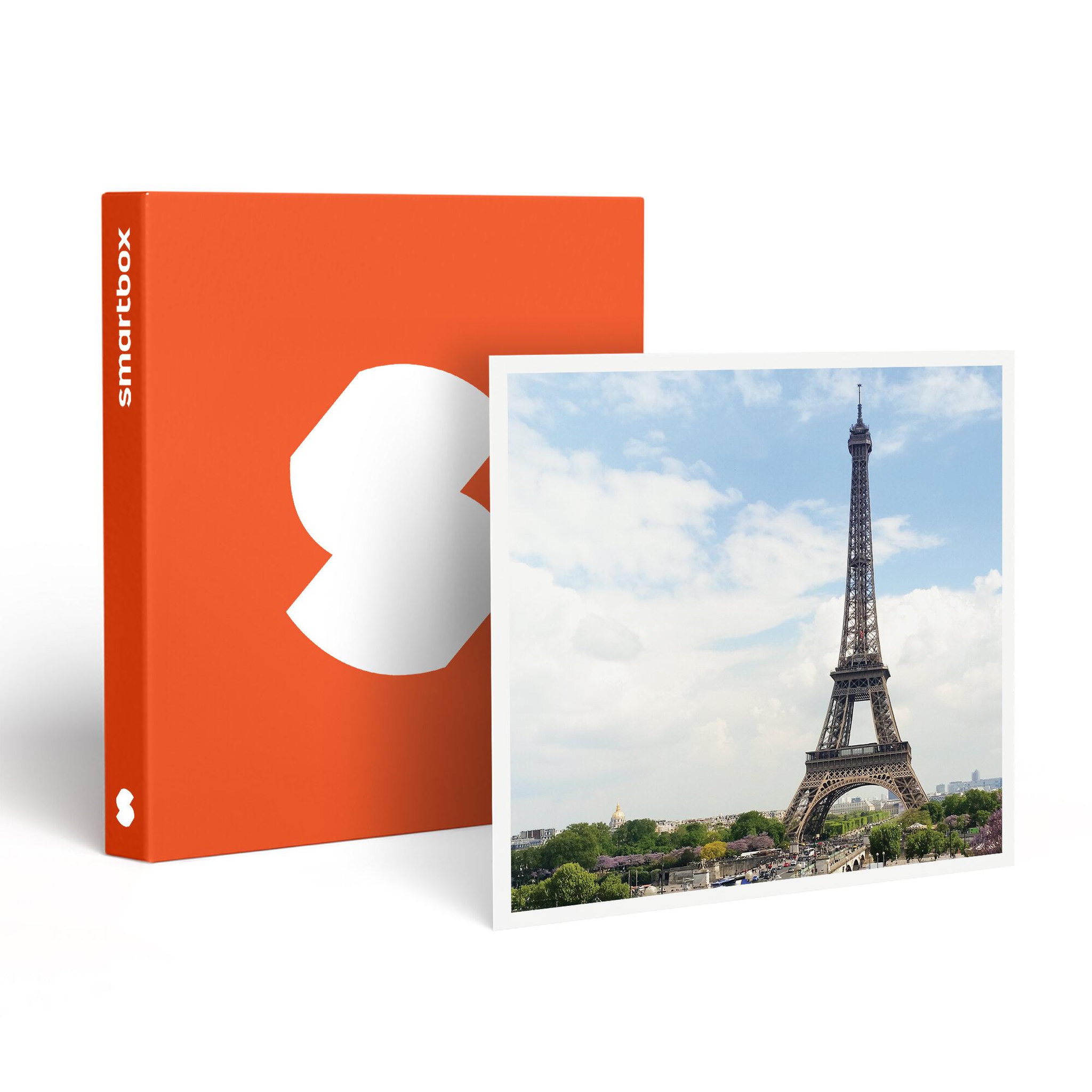Smartbox Visite guidée de la tour eiffel pour 2 adultes et 1 enfant - coffret cadeau sport & aventure