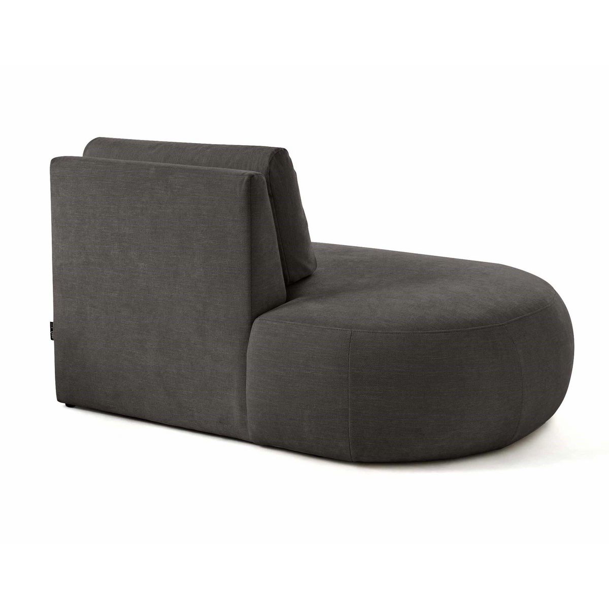 LISA DESIGN Santorini - module d'assise gauche - en tissu texturé