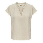 JACQUELINE DE YONG T Shirt  Femme Jacqueline De Yong Lion. Coloris disponibles : Beige