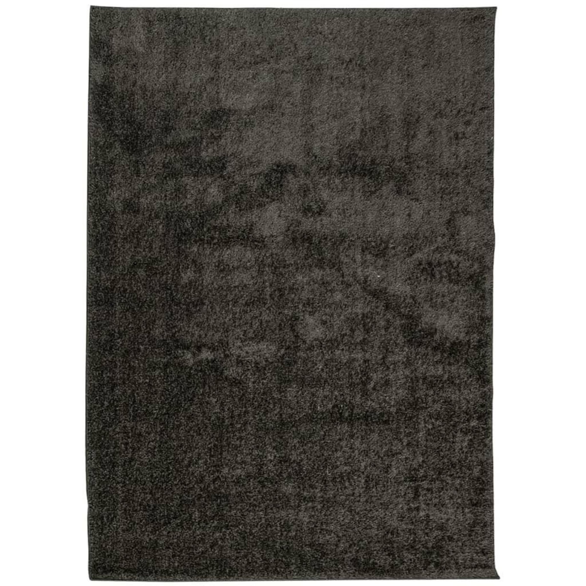 VIDAXL Tapis ISTAN a poils longs aspect brillant anthracite 200x280 cm