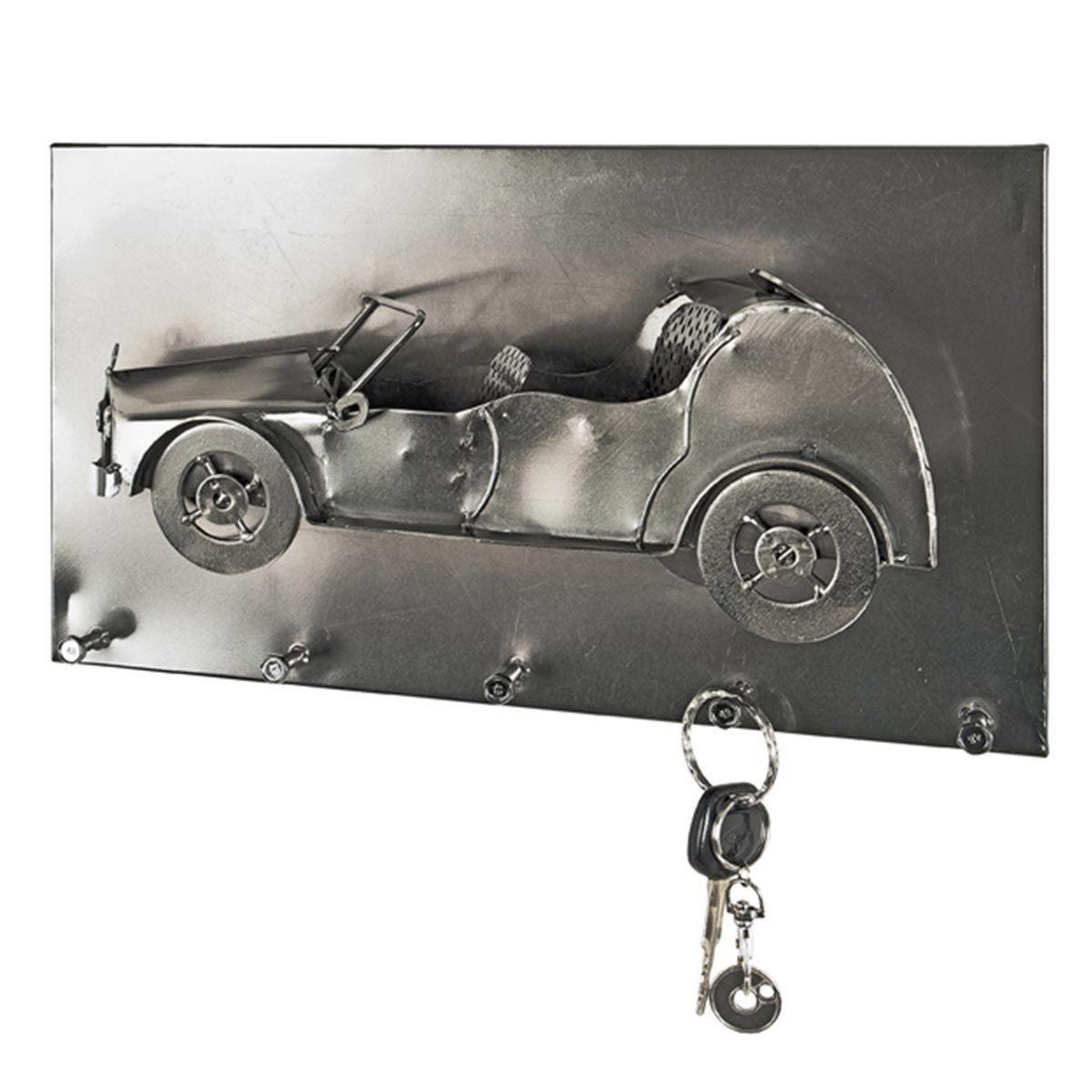 Voir la diapositive 2 : Paris Prix Patère murale vintage  traction  35cm argent
