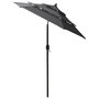 Voir la diapositive 3 : VIDAXL Parasol de jardin a 3 niveaux avec mat en aluminium anthracite