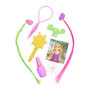 Voir la diapositive 2 : Tete a coiffer - DISNEY PRINCESSES - Tete a Coiffer Raiponce Deluxe - 12 accessoires, faux flacon de vernis, guide coiffure