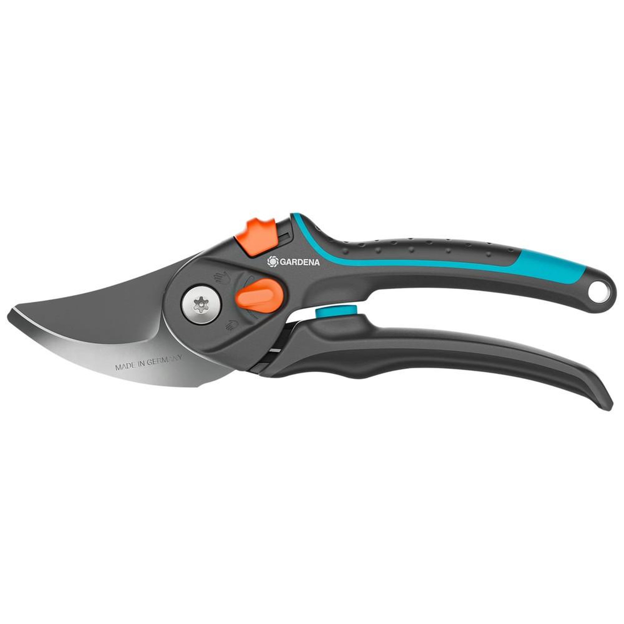 Gardena Sécateur de jardin - premiumcut pro flex - ouverture réglable continue - coupe-fil intégré