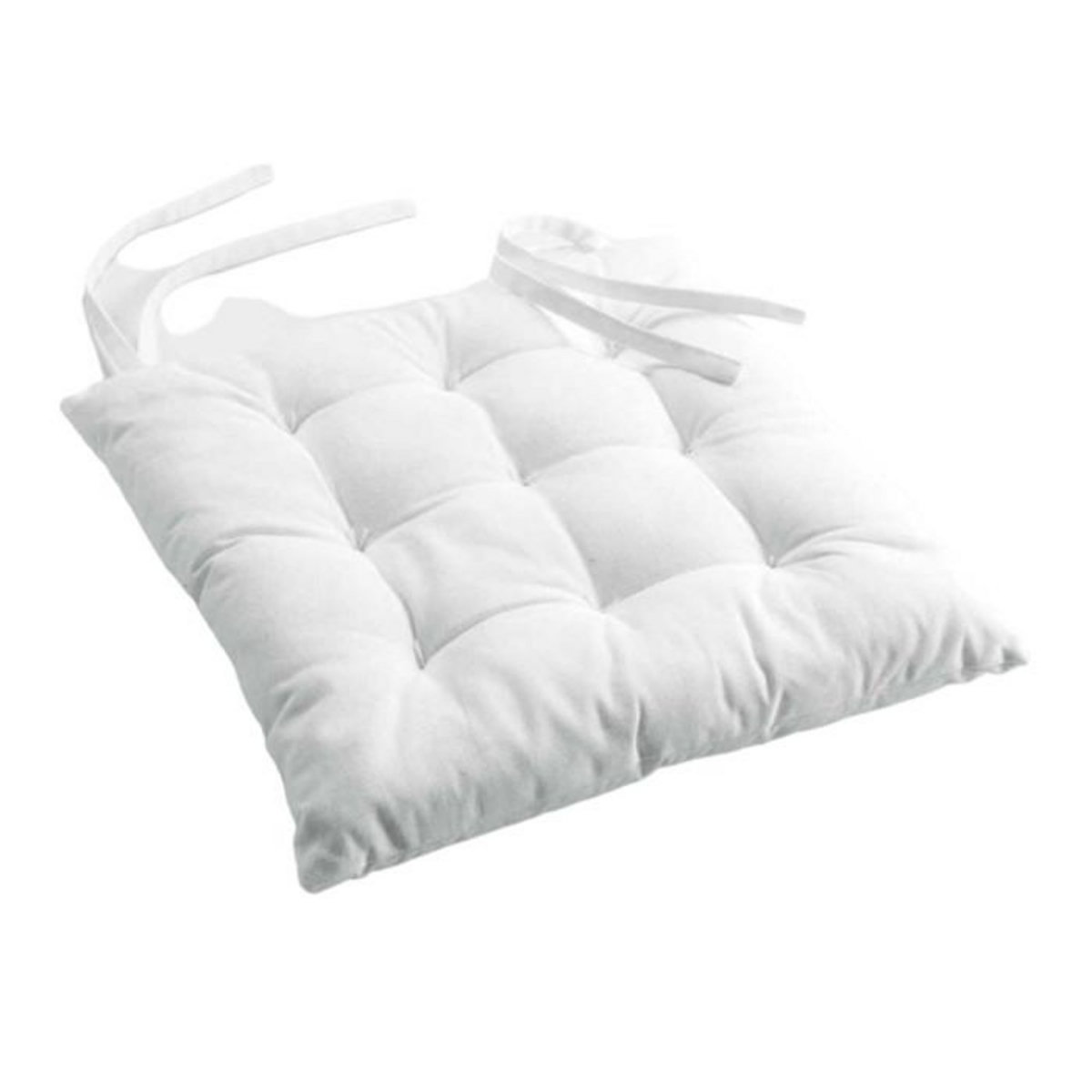 Paris Prix Galette de Chaise  Charline  40x40cm Blanc