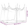 Voir la diapositive 6 : VIDAXL Moustiquaire pour interieur exterieur 156 maille 300x300x250 cm