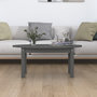 Voir la diapositive 3 : VIDAXL Table basse Gris 80x40x35 cm Bois massif de pin