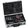 Voir la diapositive 2 : POWERPLUS Malette perceuse 18v lithium 153 accessoires