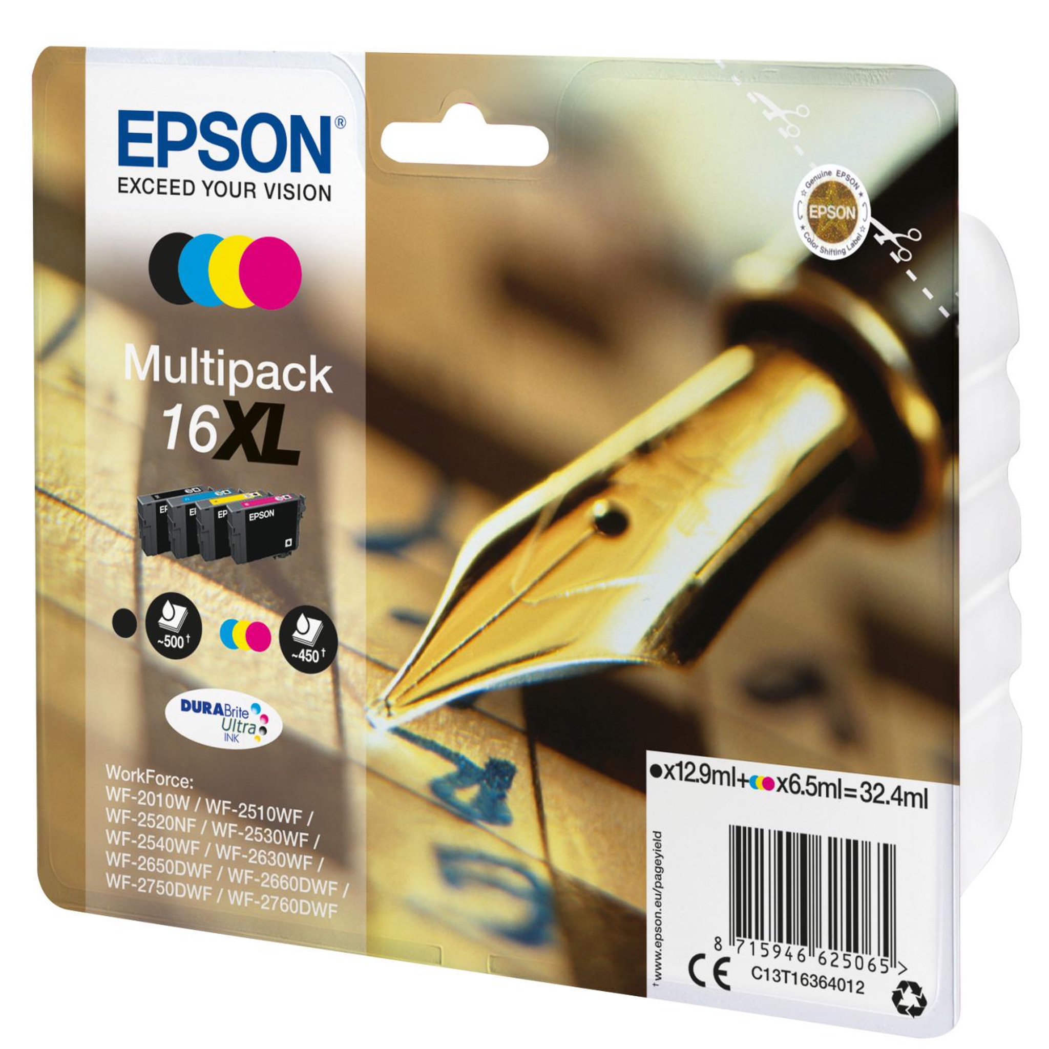 Voir la diapositive 3 : Epson Cartouche imprimante EPSON C 13 T 16364012