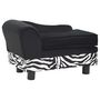 Voir la diapositive 2 : VIDAXL Canape pour chien Noir 57x34x36 cm Peluche