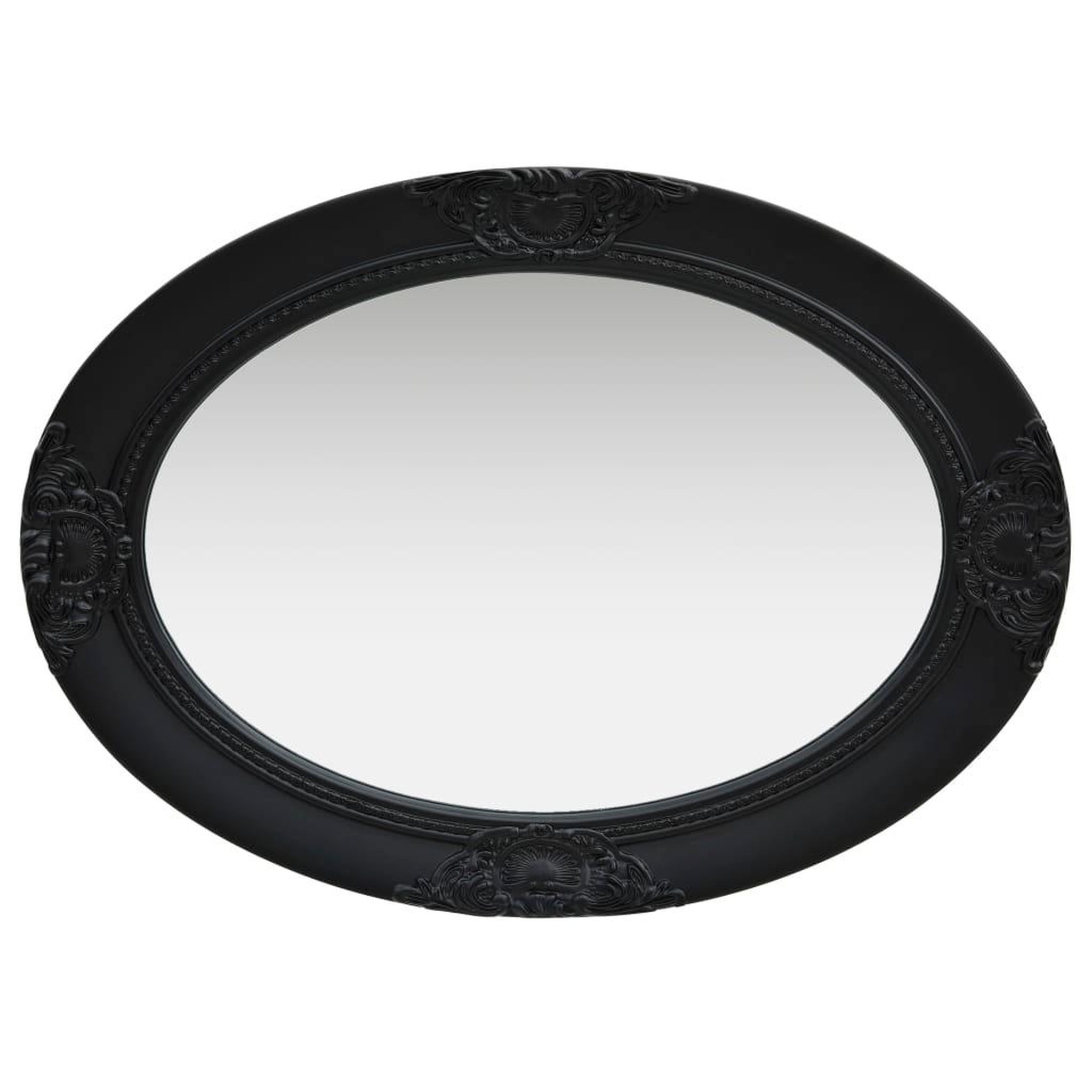 Voir la diapositive 3 : VIDAXL Miroir mural style baroque 50x70 cm noir