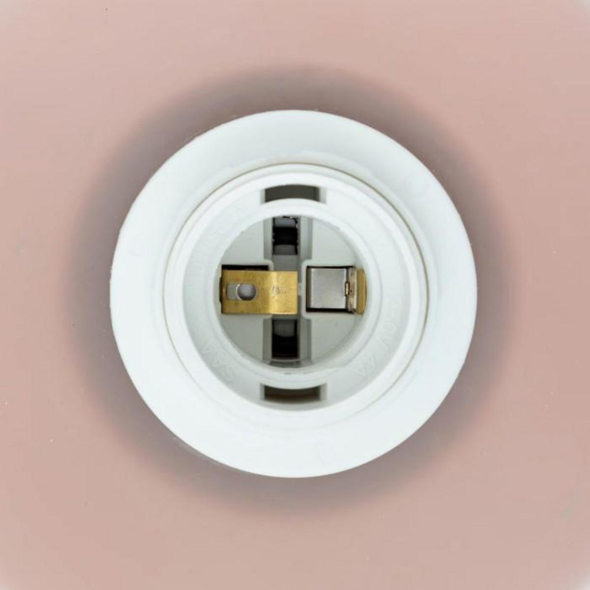 ATMOSPHERA Lampe à Poser en Verre  Asti  36cm Rose