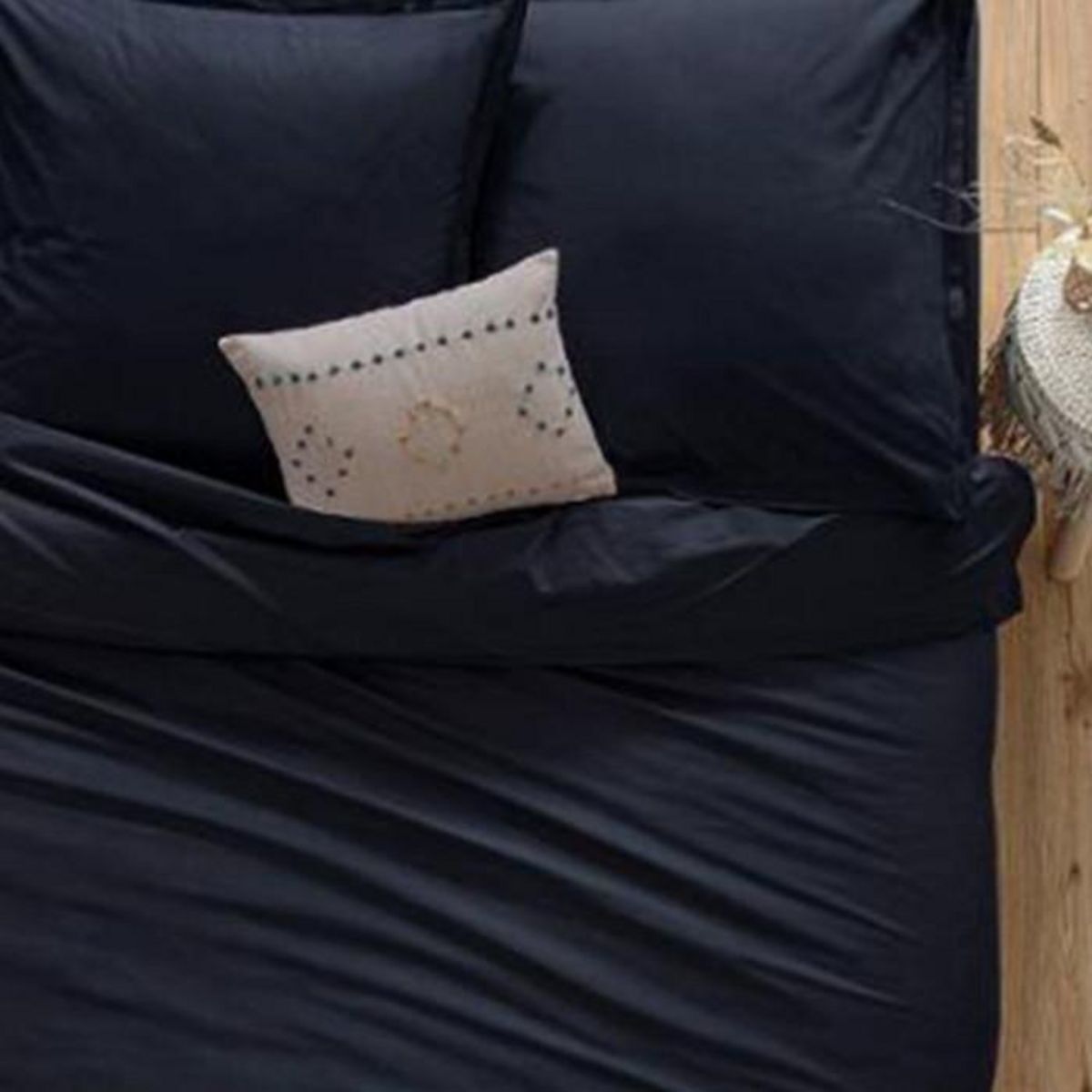 ATMOSPHERA Taie d'Oreiller  Intérieur  63x63cm Encre