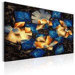 Paris Prix Tableau Imprimé  Geometrical Flowers. Coloris disponibles : Multicolore