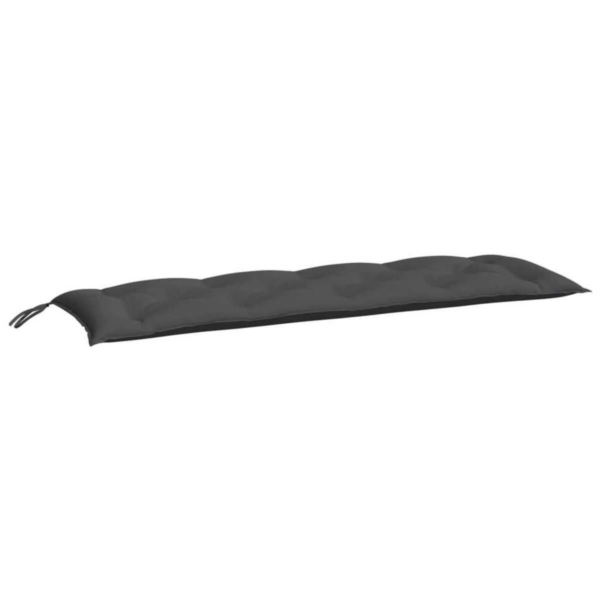 VIDAXL Coussin de banc de jardin anthracite 150x50x7 cm tissu oxford