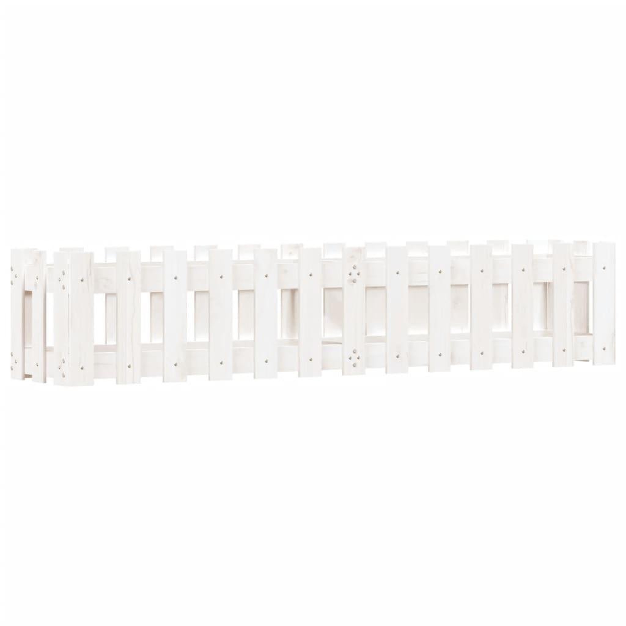 Voir la diapositive 2 : VIDAXL Lit sureleve de jardin design de cloture 150x30x30cm pin massif