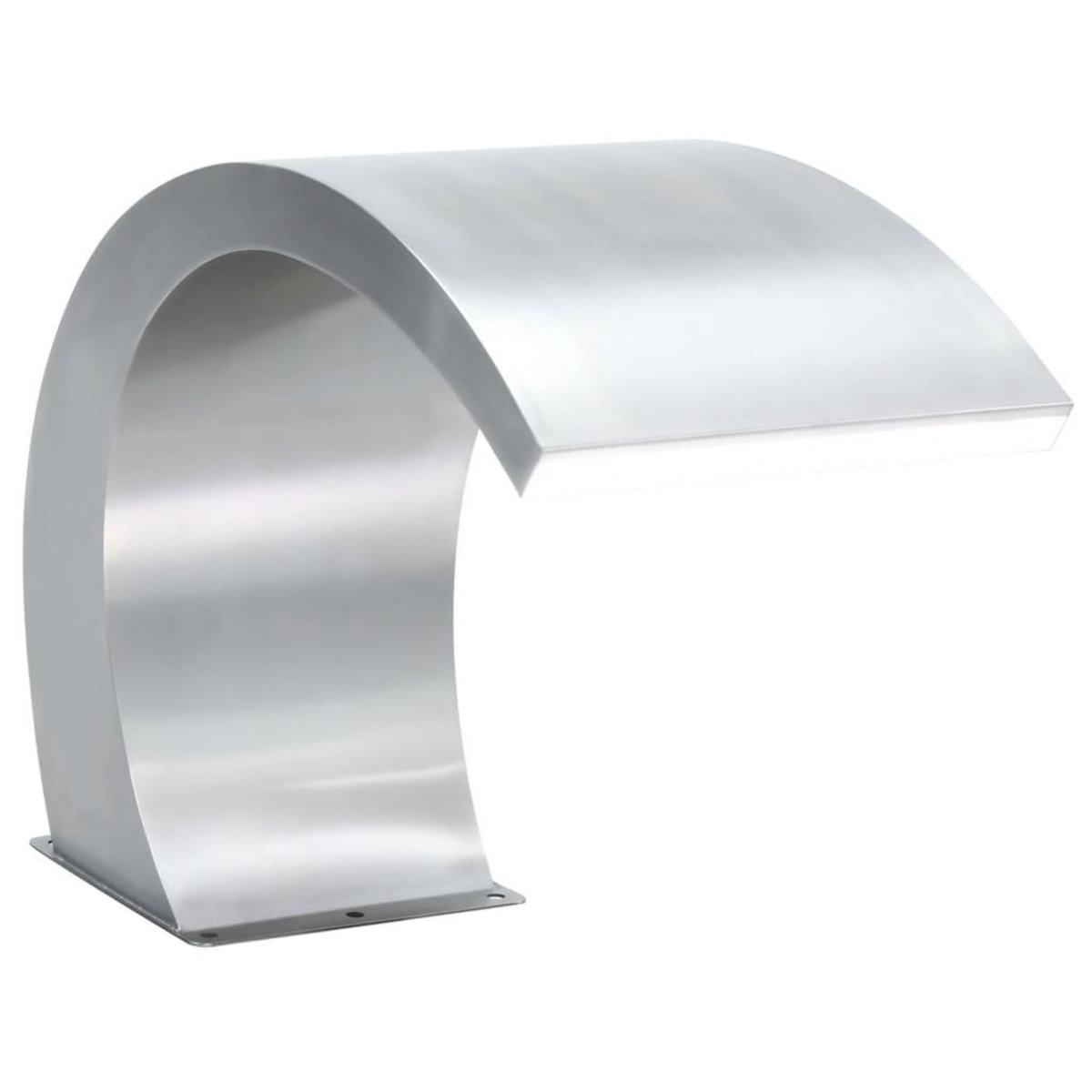 VIDAXL Fontaine de piscine avec LED Acier inoxydable 30x60x45 cm