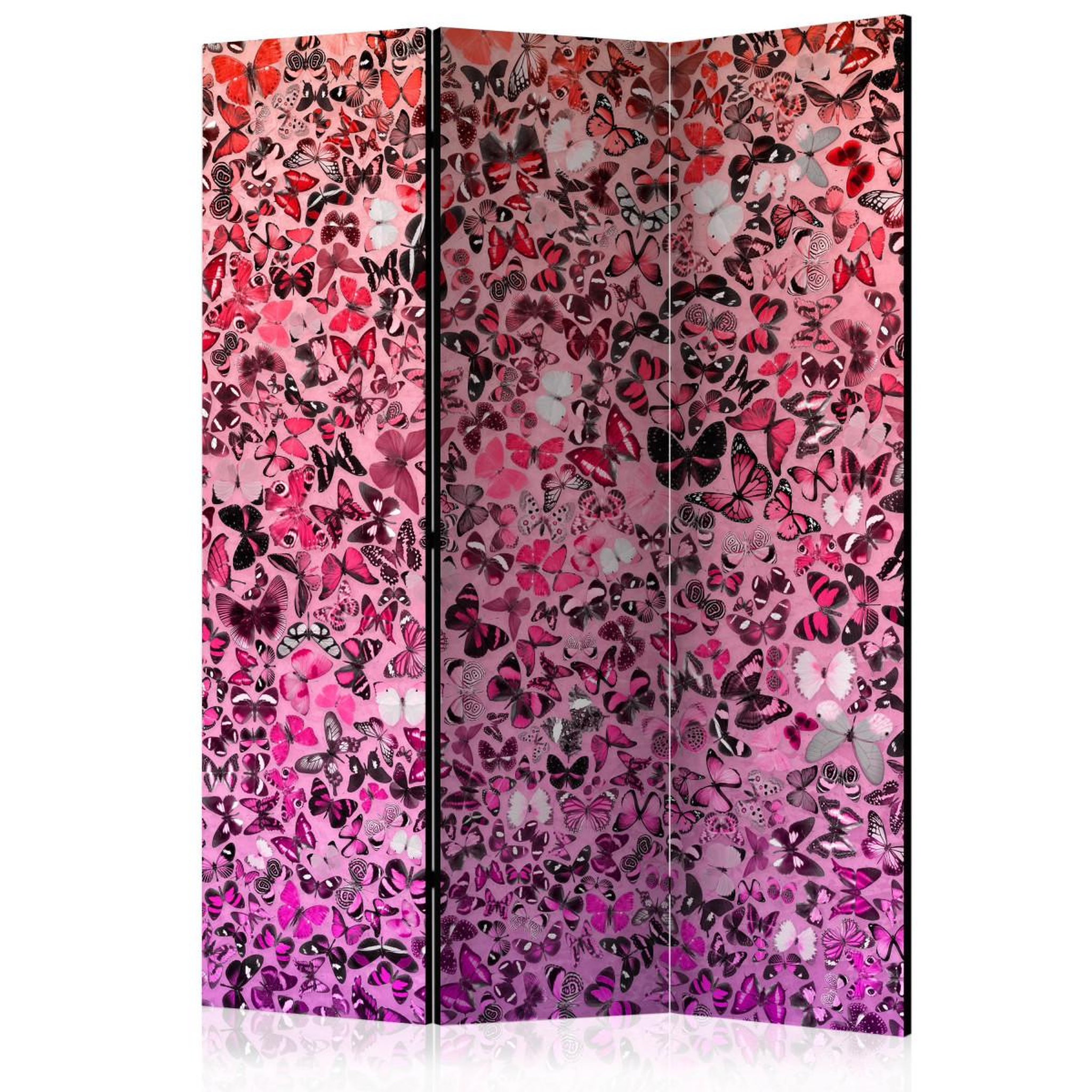 Paris Prix Paravent 3 volets  language of butterflies  135x172cm