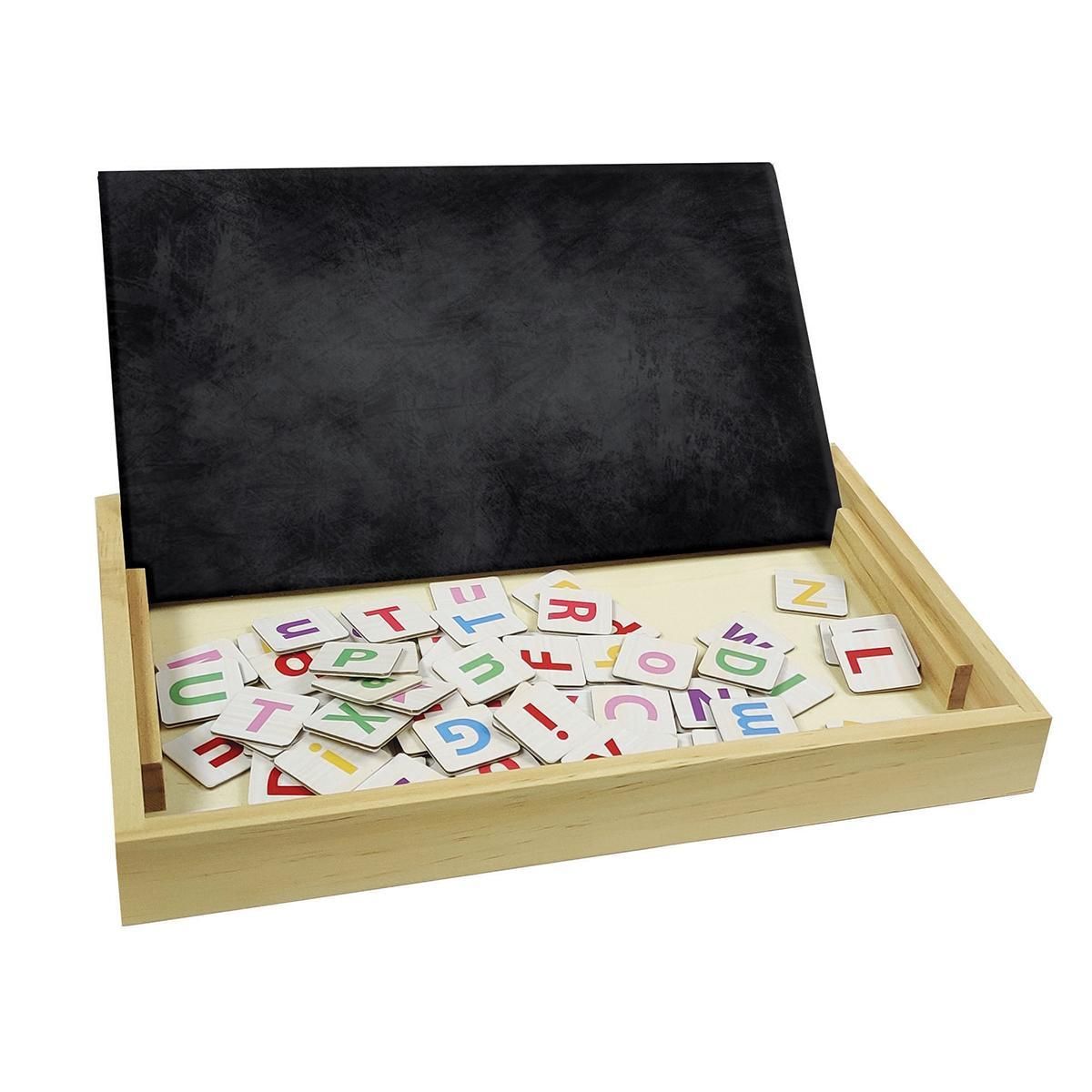 Lexibook Bio Toys L'Ecole des Mots bilingue Anglais-Espagnol - Jeu en Bois