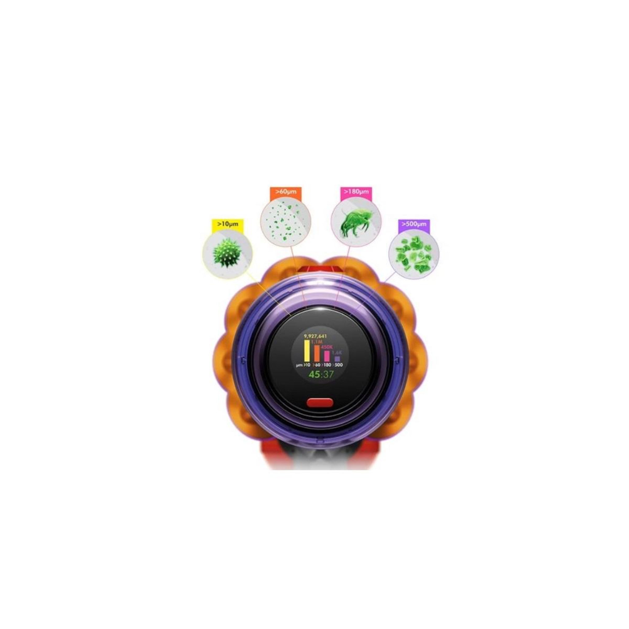 Voir la diapositive 6 : Dyson Aspirateur balai V12 Detect Slim Absolute